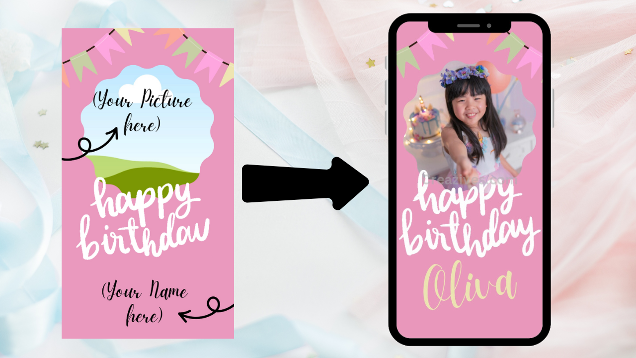 Birthday Cards Personalized video - creazives
