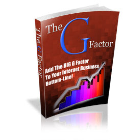 The G Factor ebook - creazives