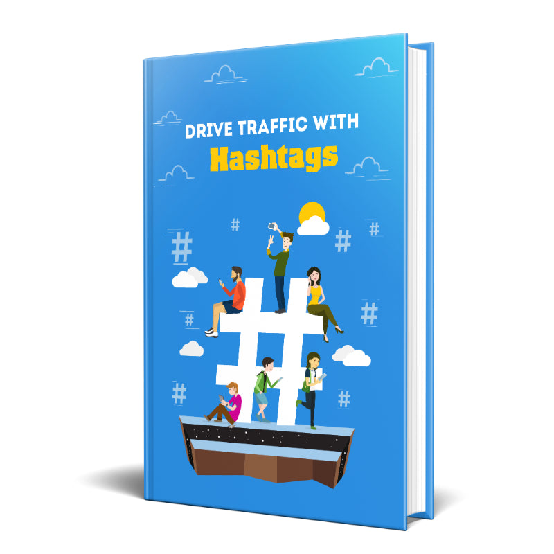Drive Traffic with Hashtags ebook - creazives