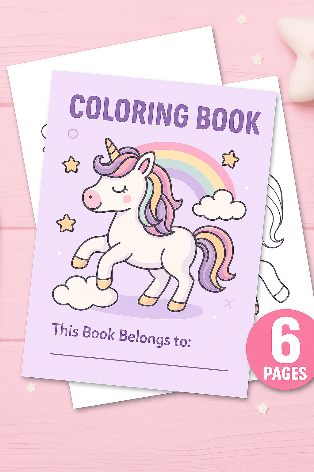 Unicorn Coloring Book - creazives