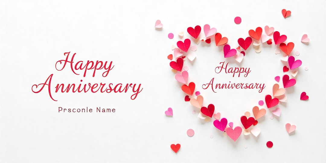 Personalized Anniversary Card