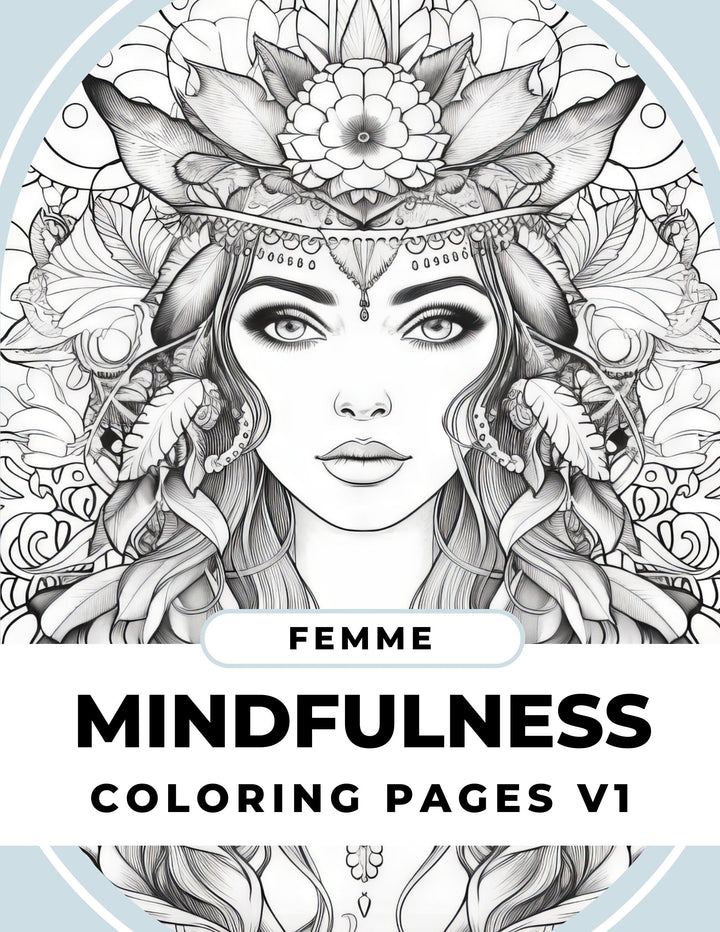 Femme Coloring Pages V1