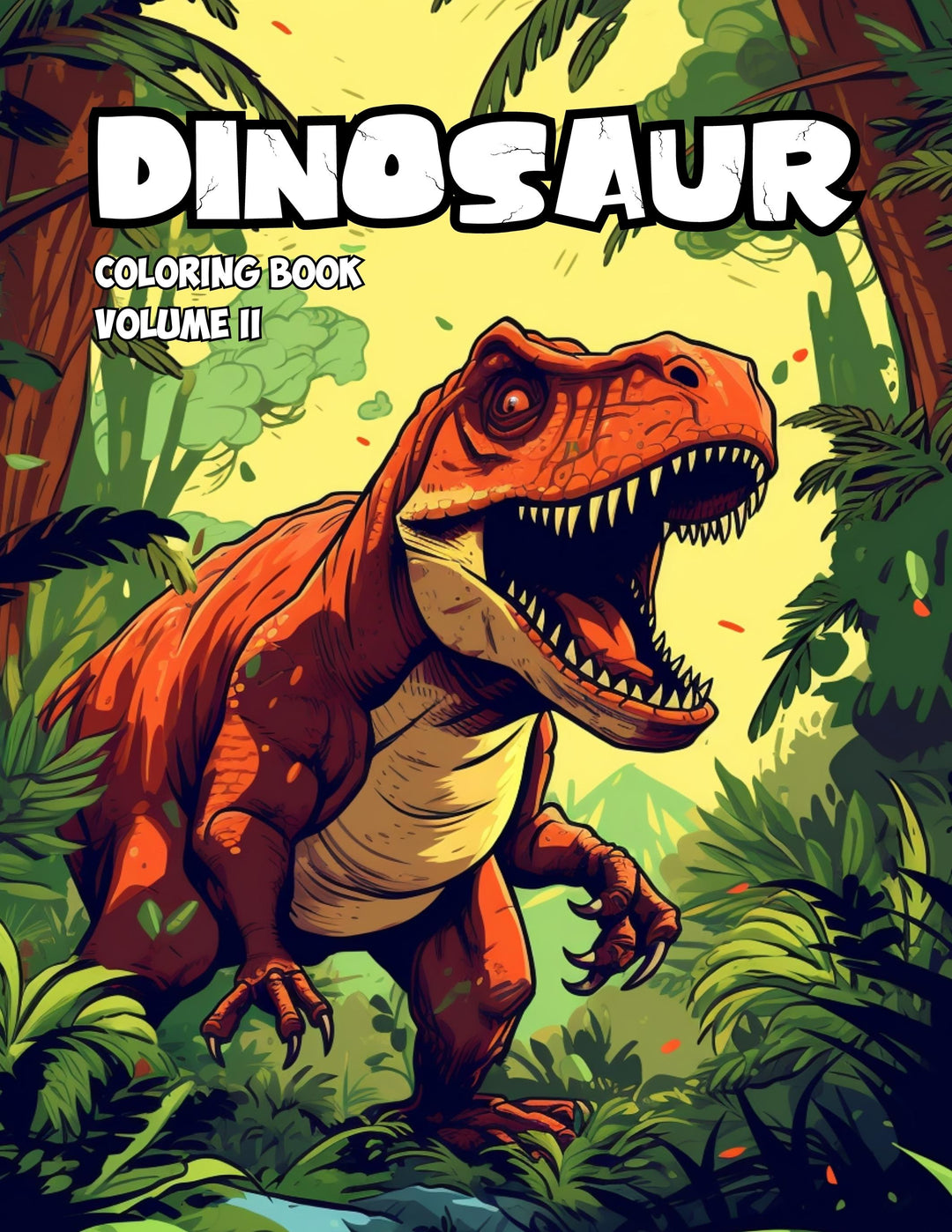 Digital - Dinosaur Coloring Book V2