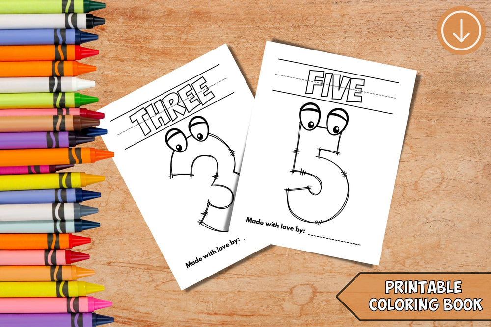 Digital - My First 123 Coloring Book