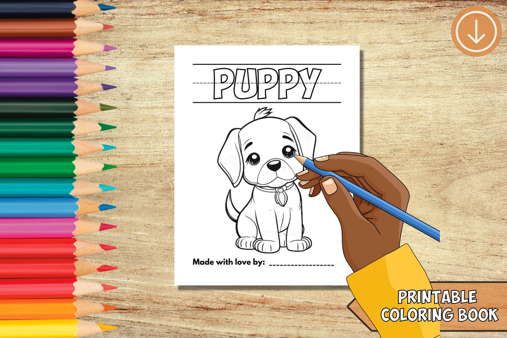 Digital - My First Farmhouse Animals Coloring Book