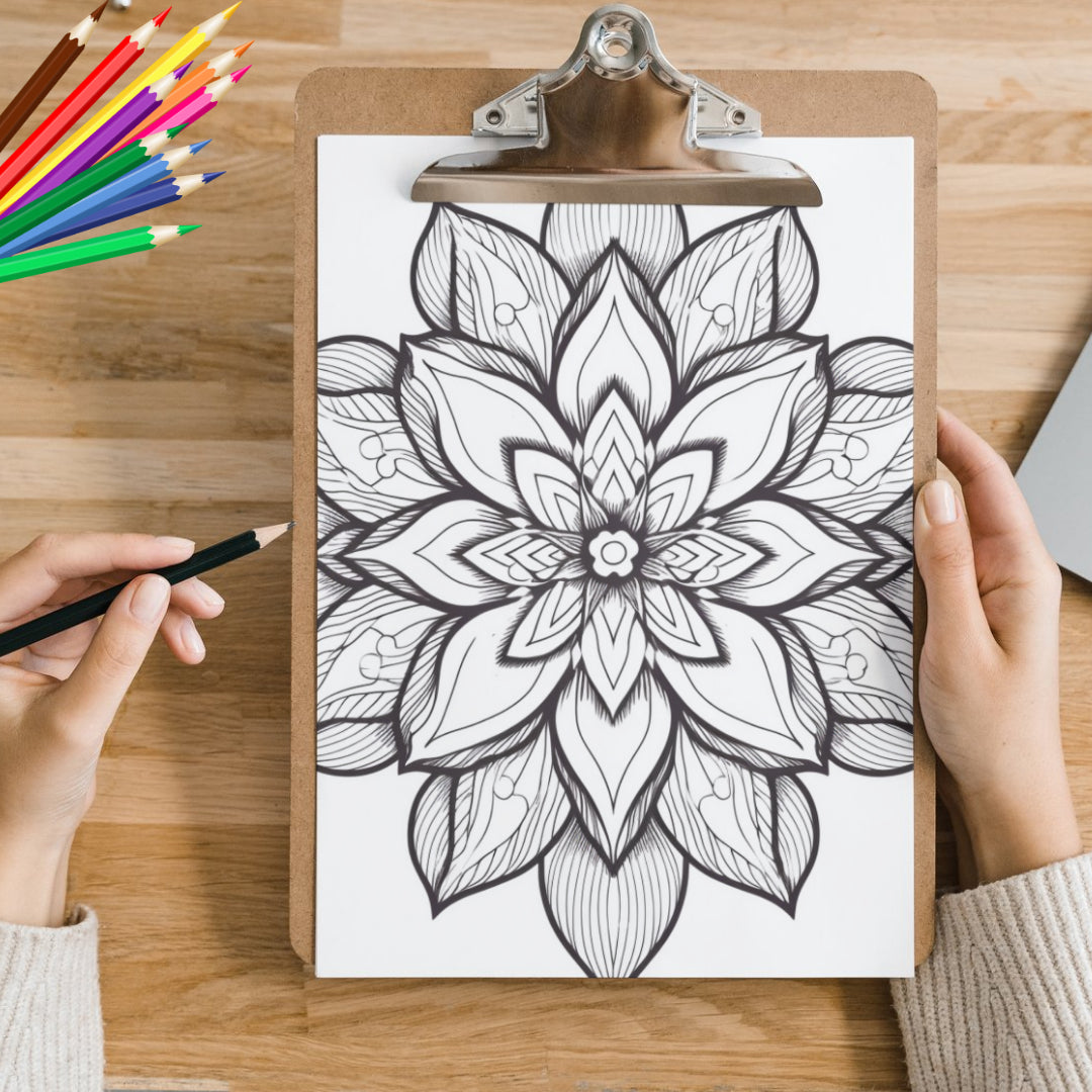 Mandela Coloring Page - Classic 105 - creazives