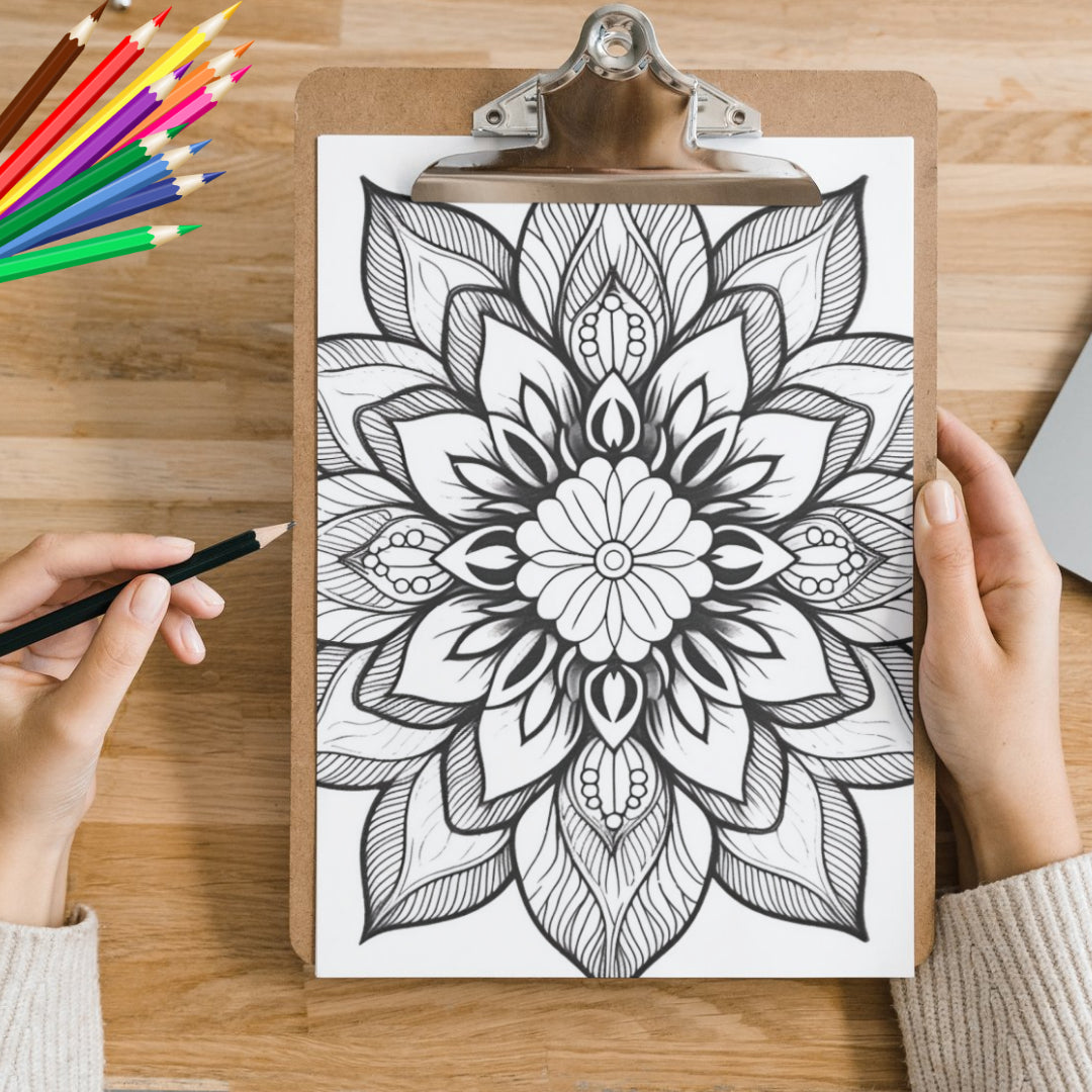 Mandela Coloring Page - Classic 106 - creazives