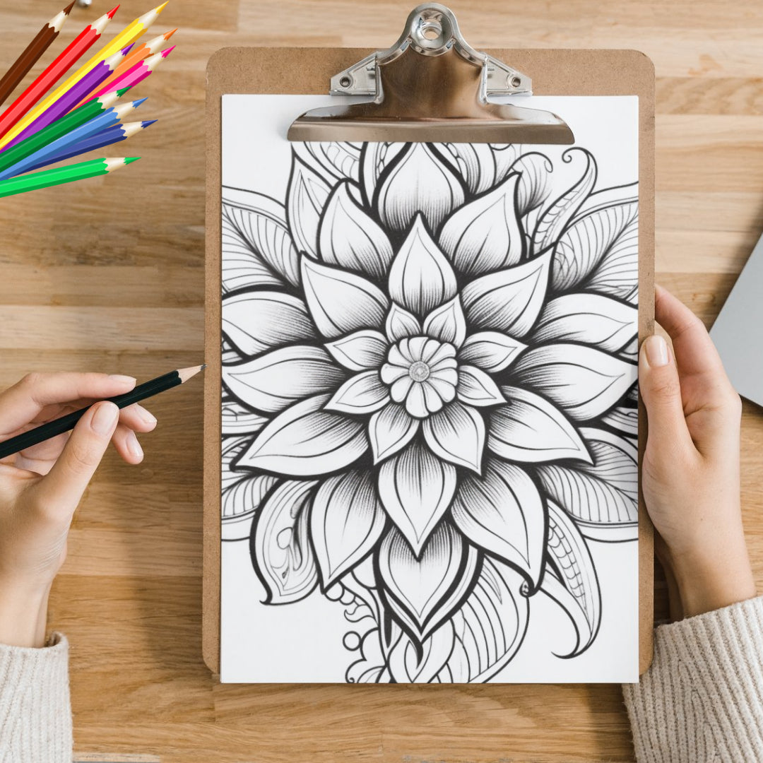 Mandela Coloring Page - Classic 10 - creazives