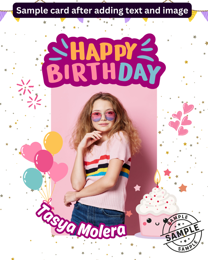 Happy Birthday Post - Image Personalized - creazives