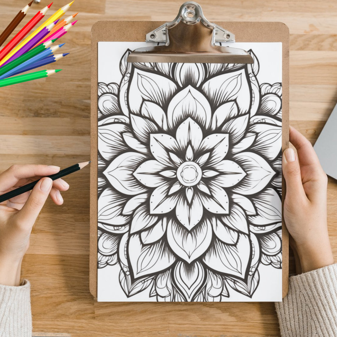 Mandela Coloring Page - Classic 110 - creazives