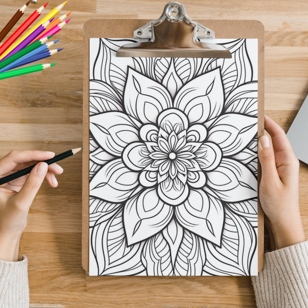 Mandela Coloring Page - Classic 113 - creazives