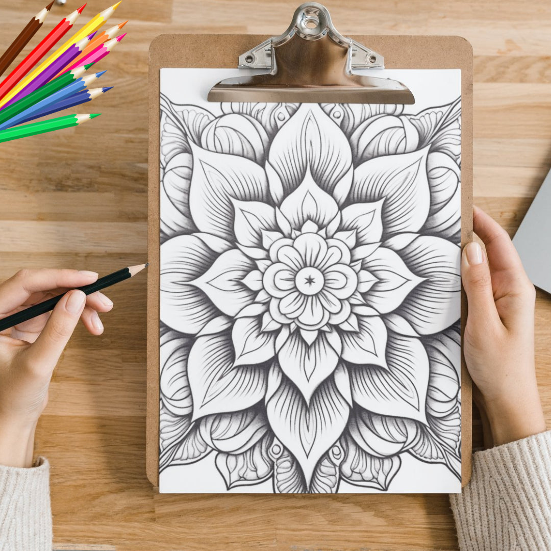 Mandela Coloring Page - Classic 114 - creazives