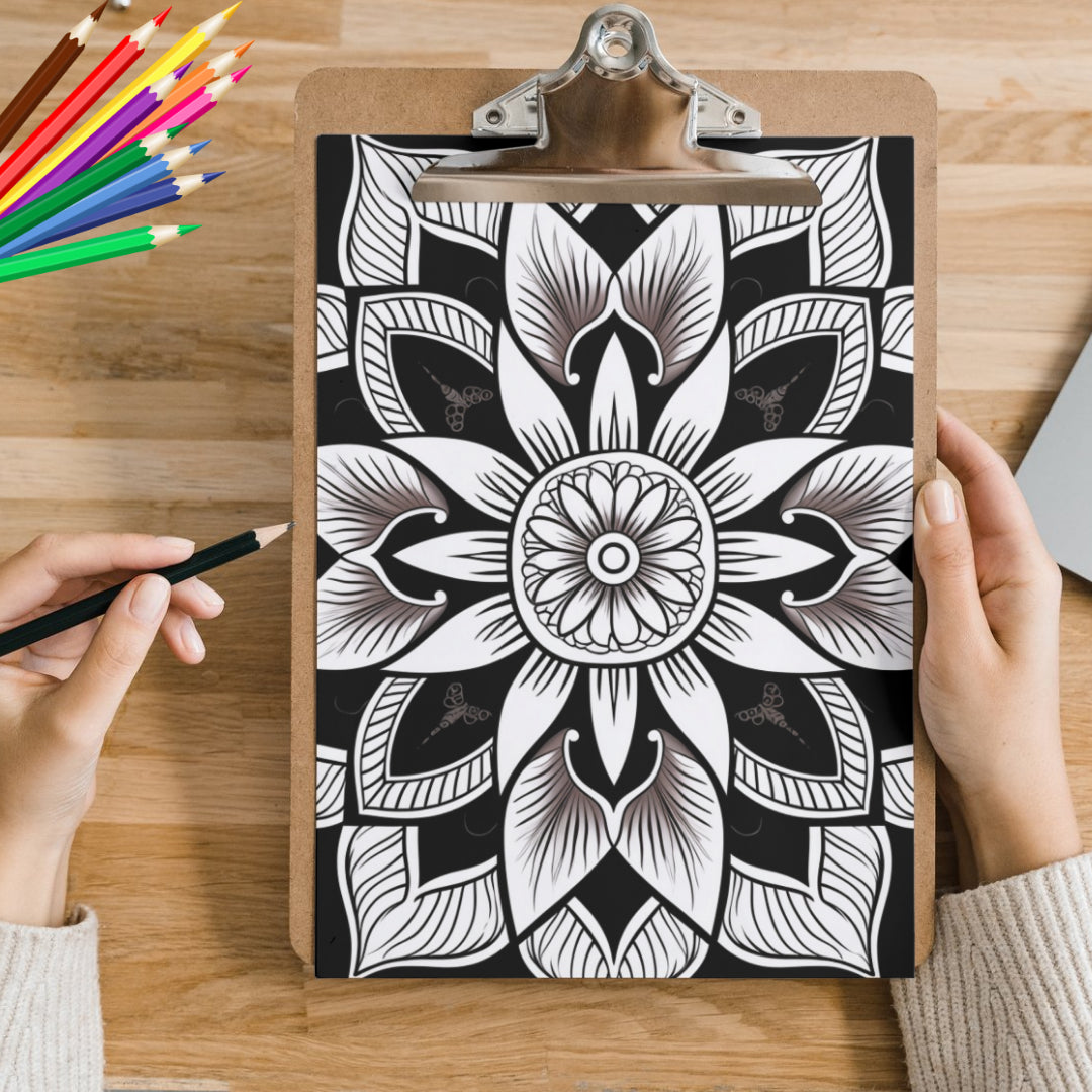 Mandela Coloring Page - Classic 115 - creazives