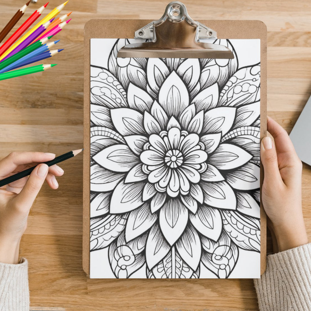 Mandela Coloring Page - Classic 116 - creazives