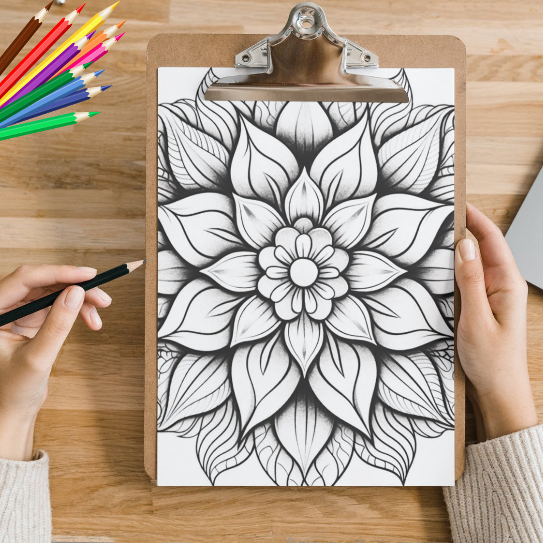Mandela Coloring Page - Classic 119 - creazives