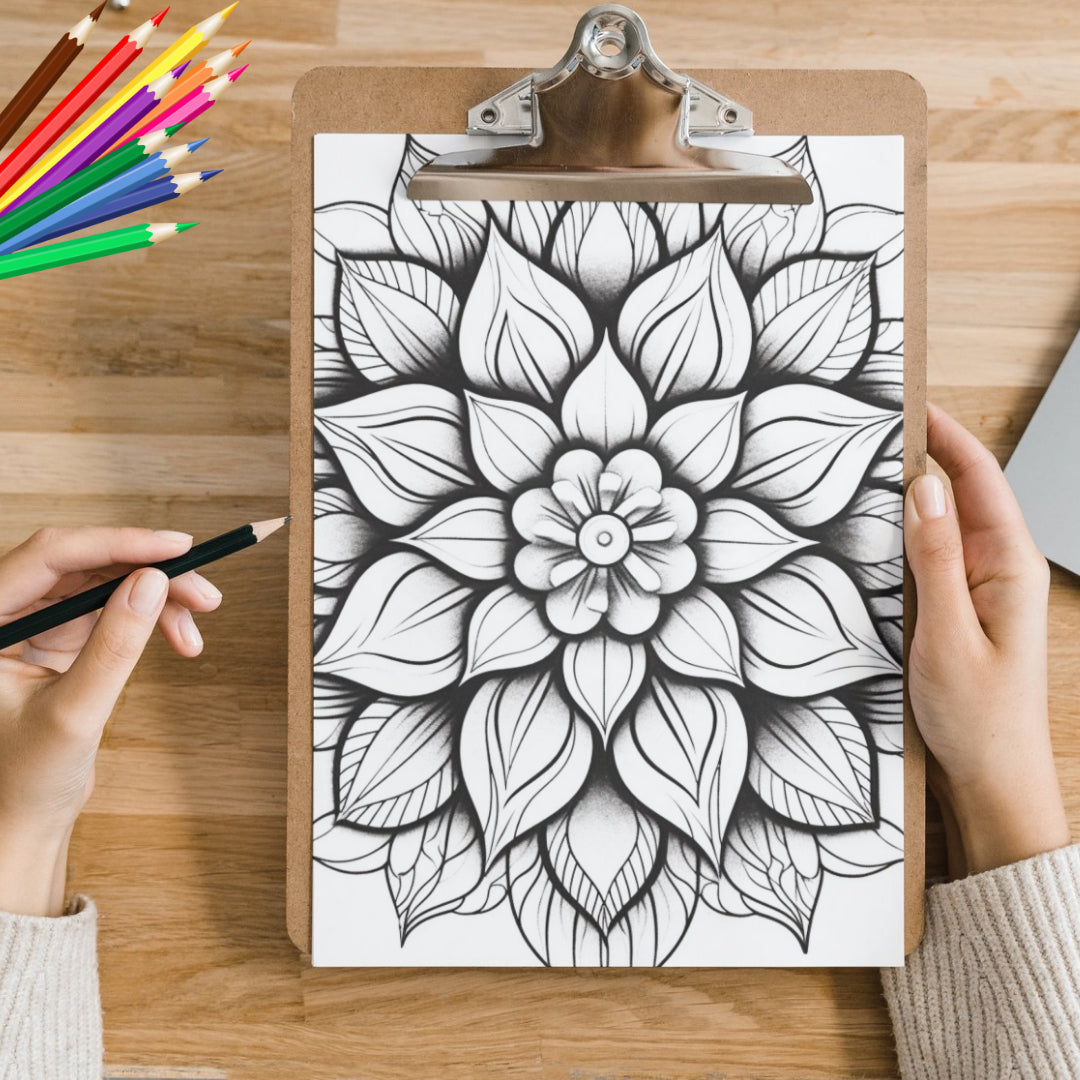 Mandela Coloring Page - Classic 121 - creazives
