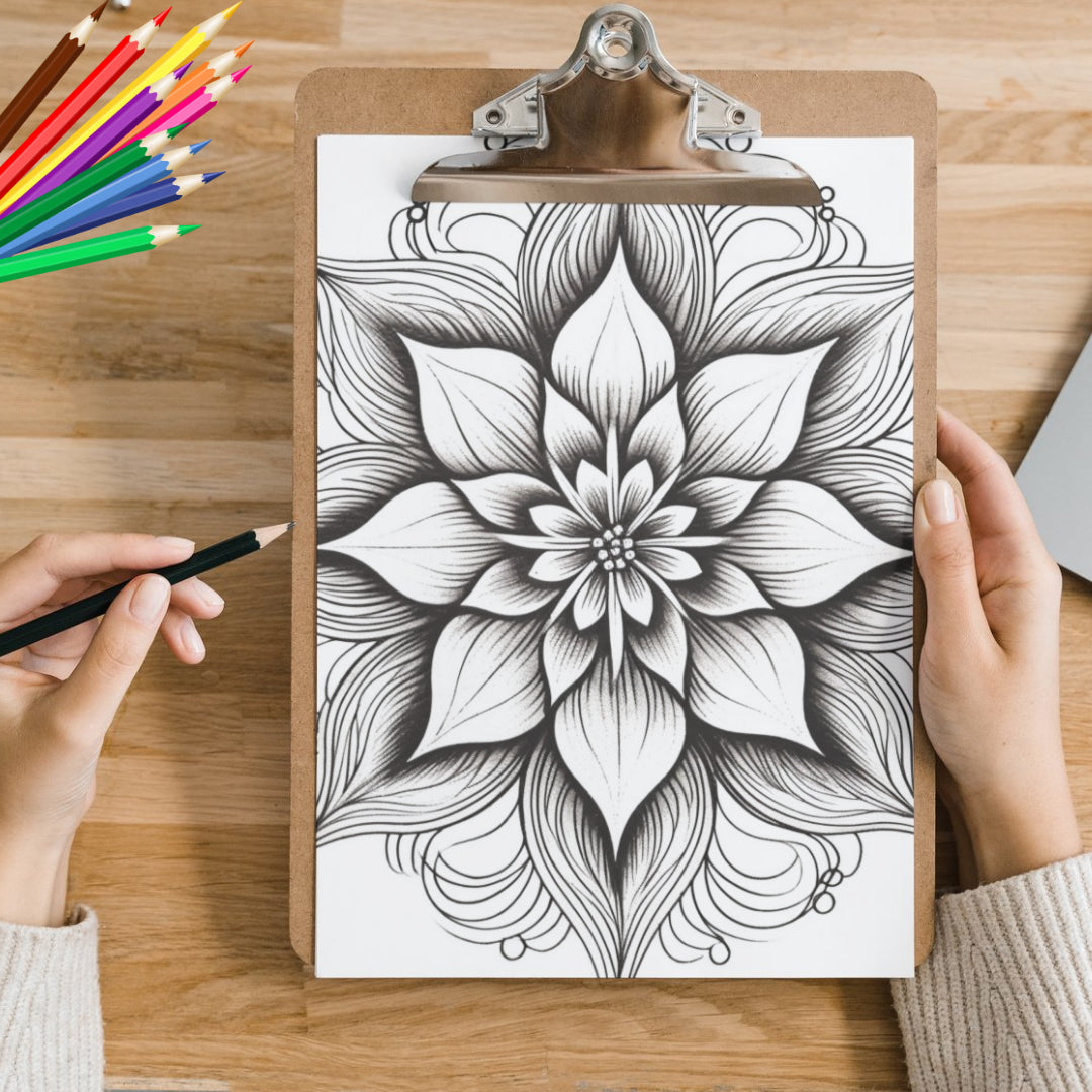 Mandela Coloring Page - Classic 122 - creazives