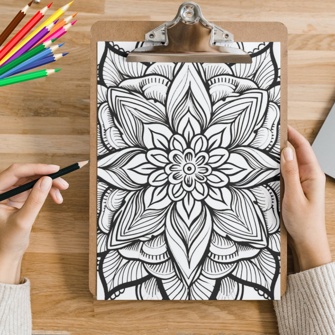 Mandela Coloring Page - Classic 123 - creazives