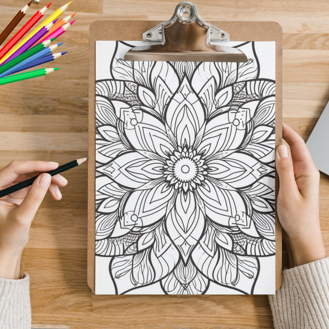 Mandela Coloring Page - Classic 126 - creazives