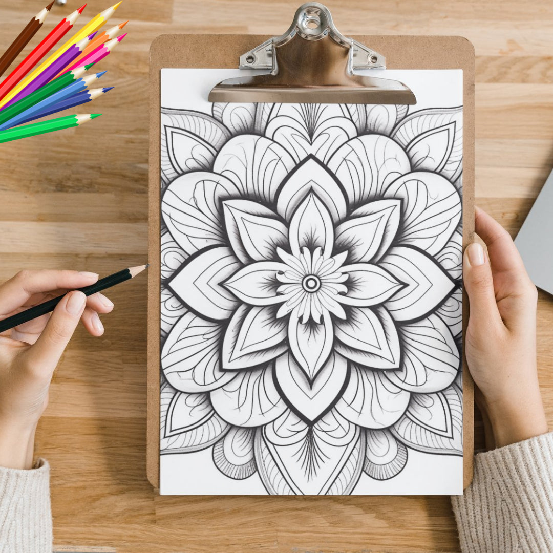 Mandela Coloring Page - Classic 129 - creazives