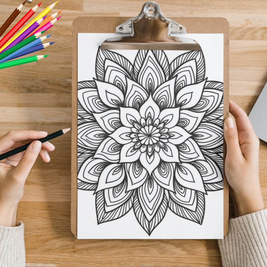 Mandela Coloring Page - Classic 131 - creazives
