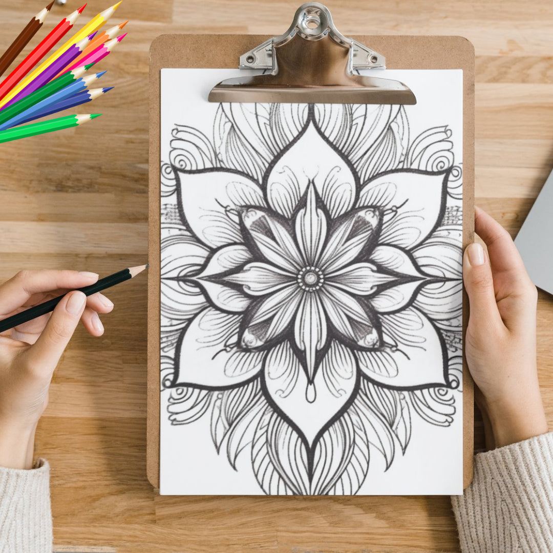 Mandela Coloring Page - Classic 137 - creazives