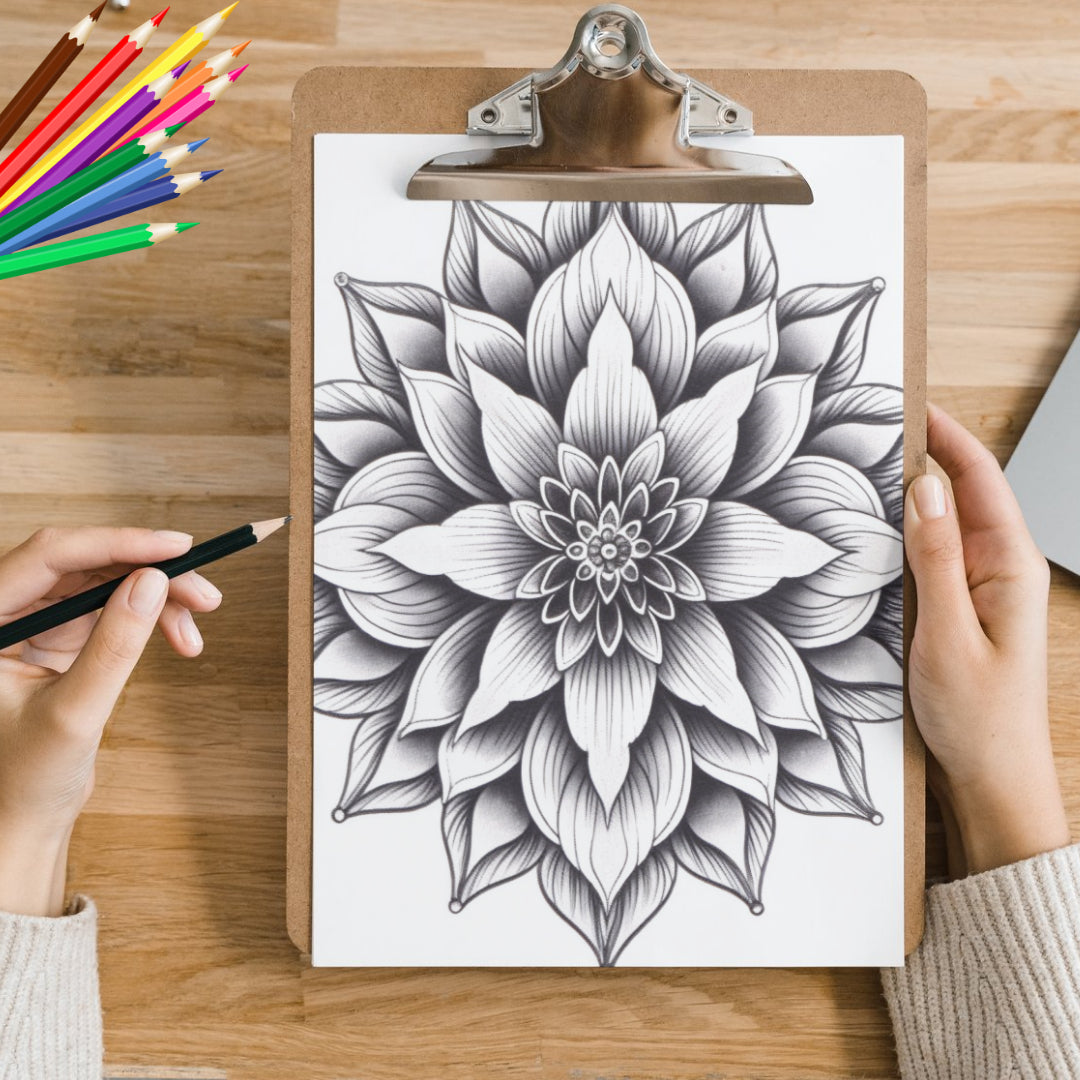 Mandela Coloring Page - Classic 138 - creazives