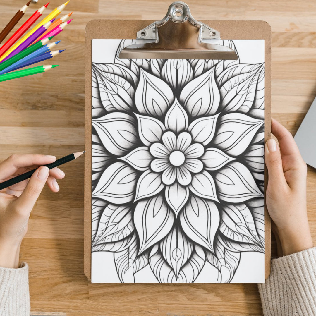 Mandela Coloring Page - Classic 139 - creazives