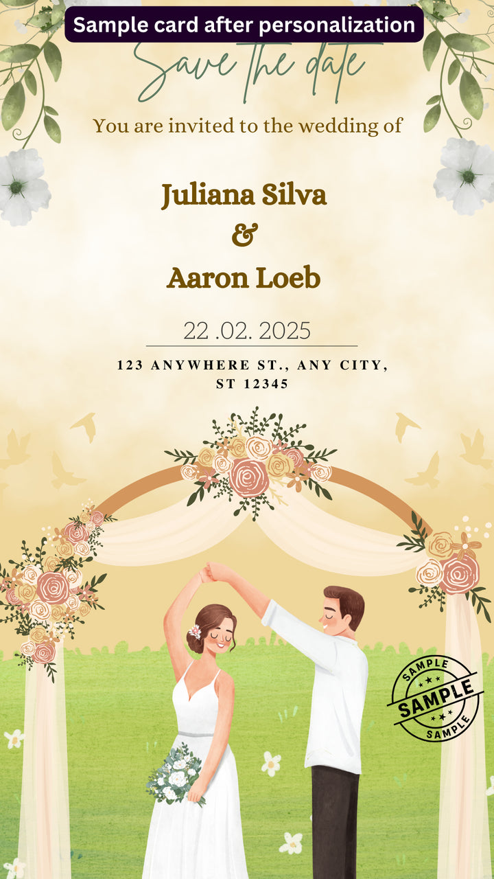 Save The Date Post - Image Personalized - creazives
