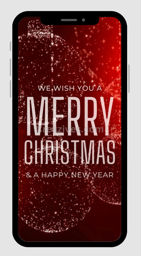 Christmas Greetings Card digital - Post Video - creazives