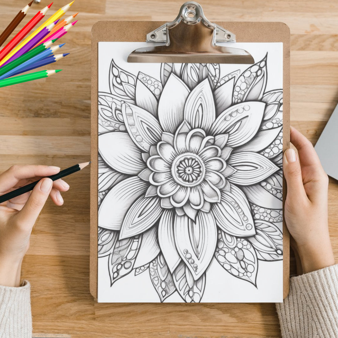 Mandela Coloring Page - Classic 141 - creazives