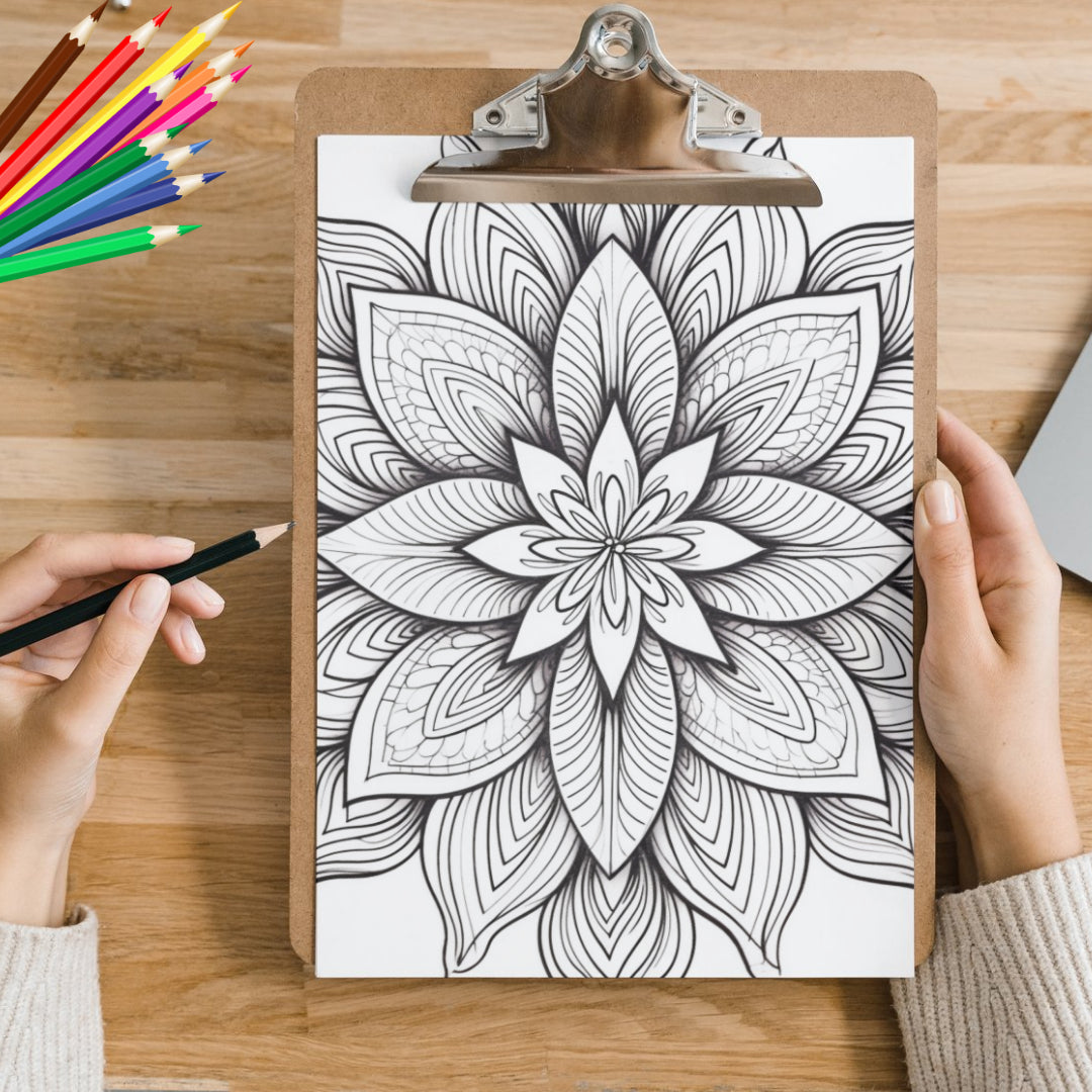 Mandela Coloring Page - Classic 143 - creazives