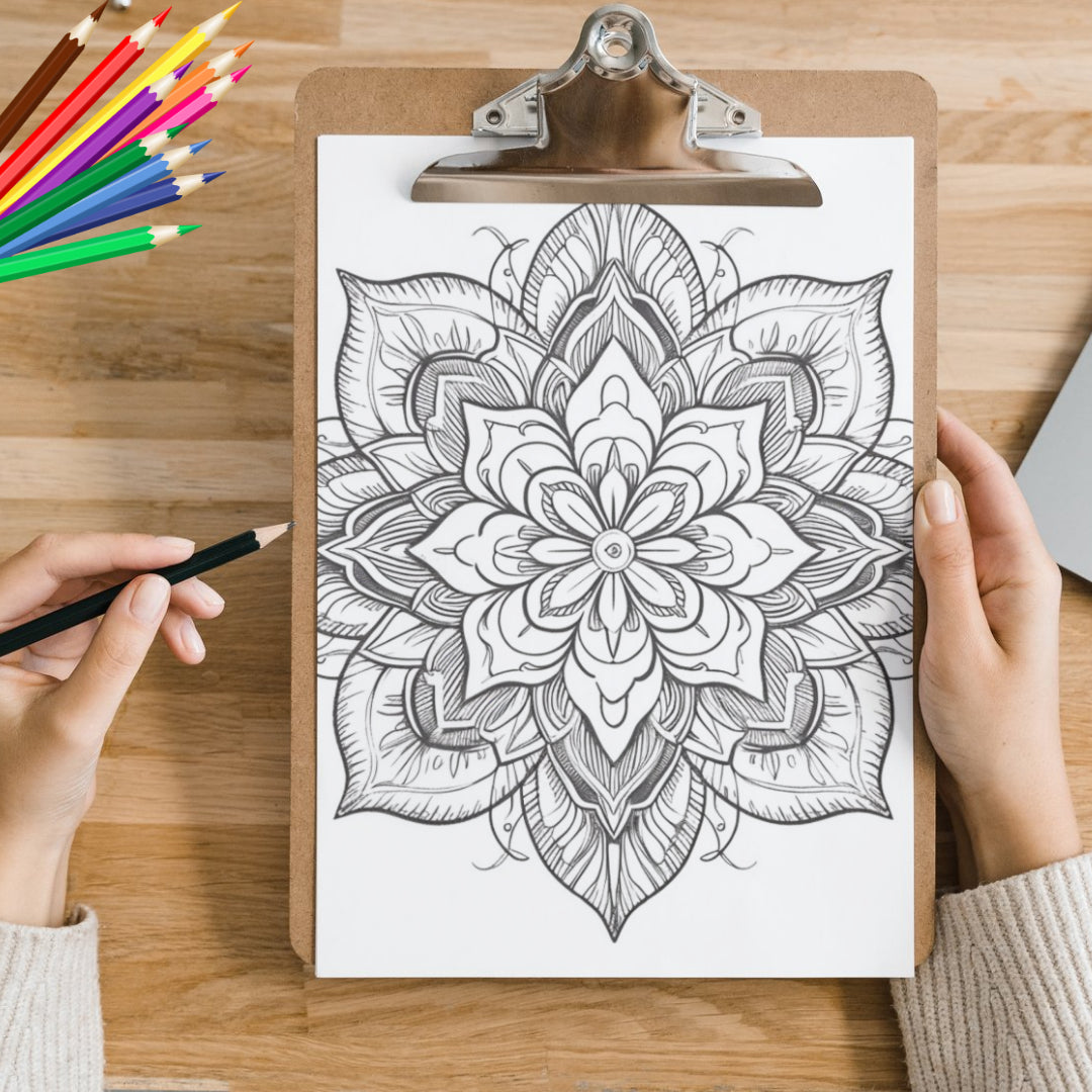 Mandela Coloring Page - Classic 146 - creazives
