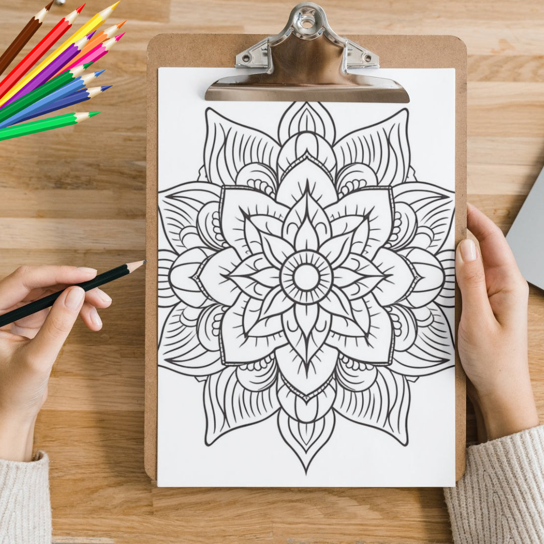 Mandela Coloring Page - Classic 148 - creazives