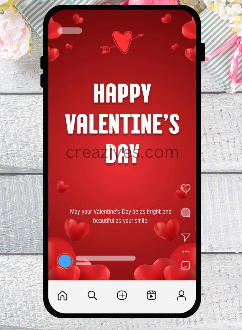 Valentines day Instagram Reel Video - creazives