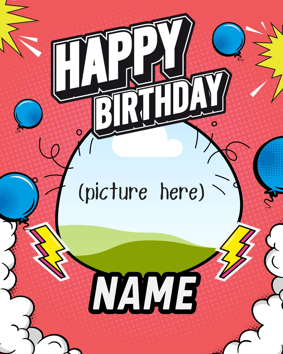 Happy Birthday Post - Image Personalized - creazives