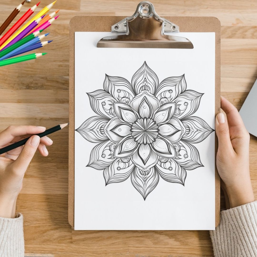 Mandela Coloring Page - Classic - creazives