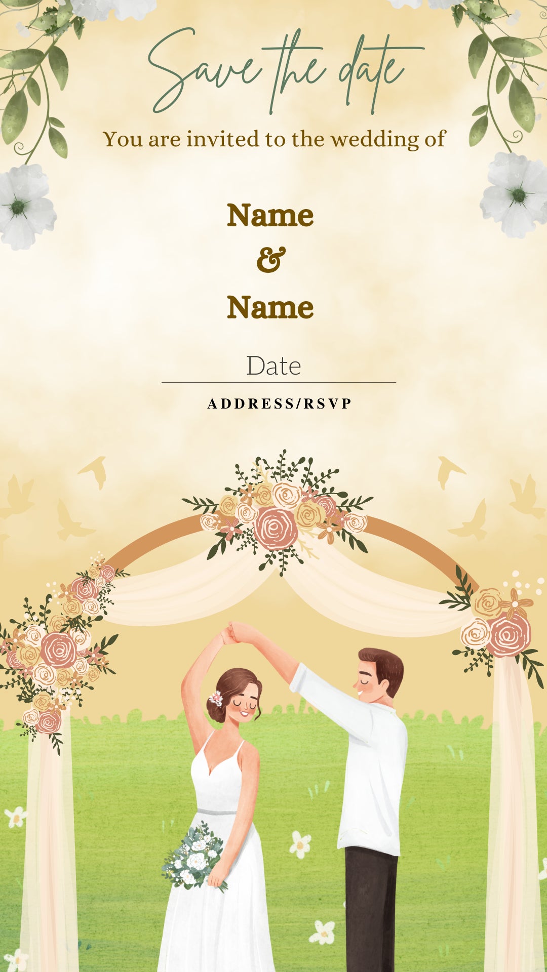 Save The Date Post - Image Personalized - creazives
