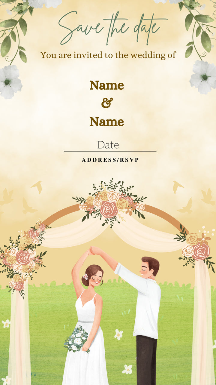 Save The Date Post - Image Personalized - creazives