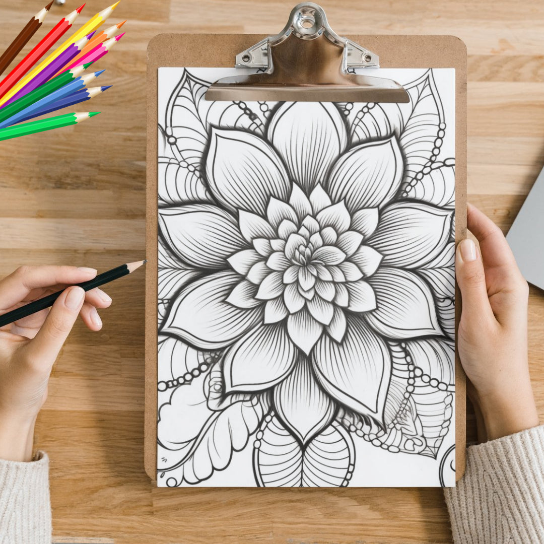 Mandela Coloring Page - Classic 154 - creazives