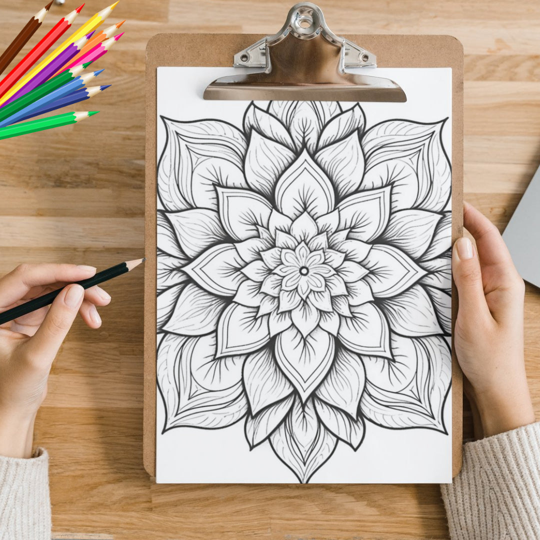Mandela Coloring Page - Classic 156 - creazives