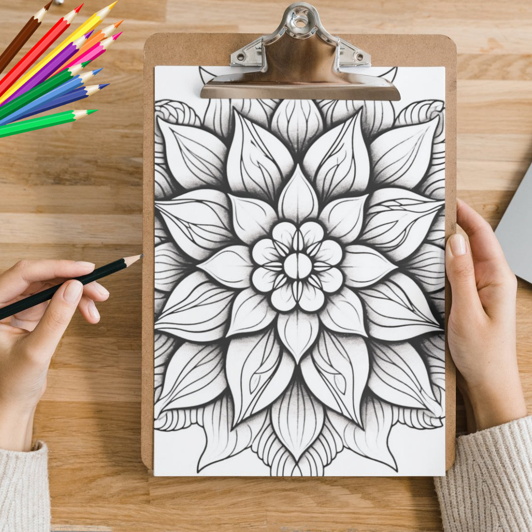 Mandela Coloring Page - Classic 158 - creazives