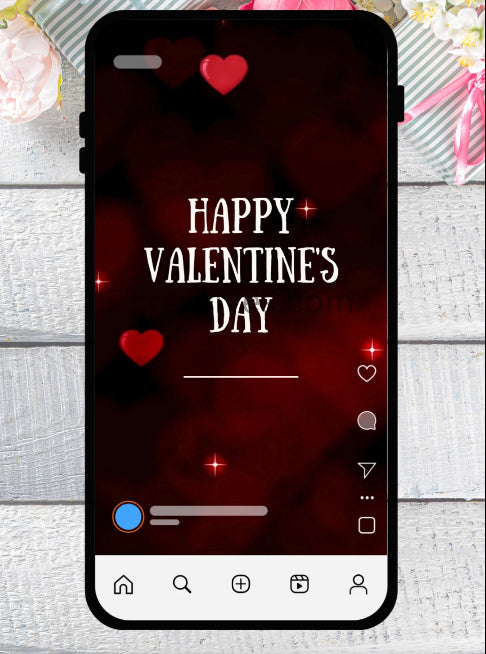 Valentines day Instagram Reel Video - creazives