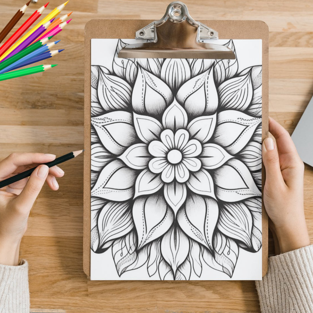 Mandela Coloring Page - Classic 160 - creazives