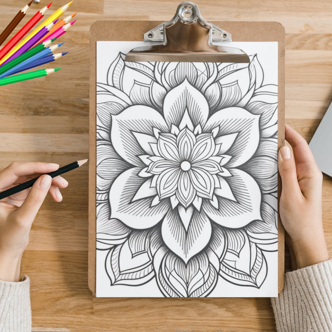 Mandela Coloring Page - Classic 162 - creazives