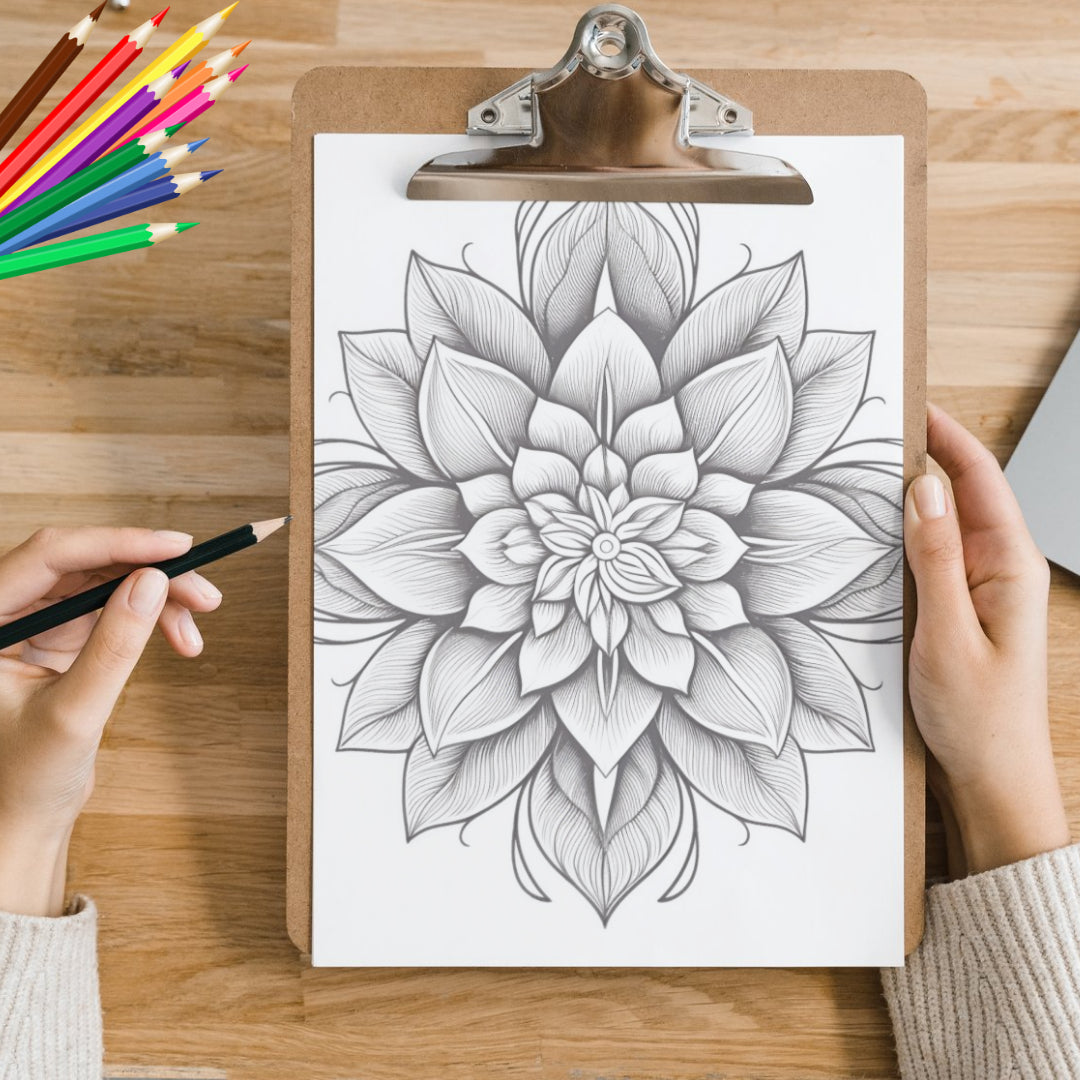Mandela Coloring Page - Classic 16 - creazives