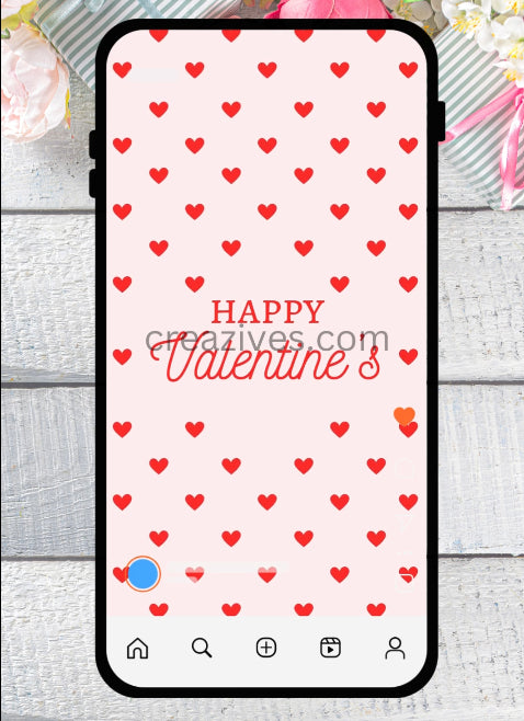 Valentines day Instagram Reel Video - creazives
