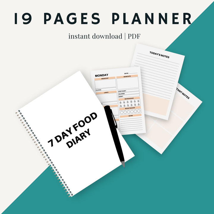 7 Day Food Diary - creazives