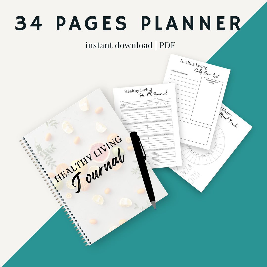 Healthy Living Journal - creazives