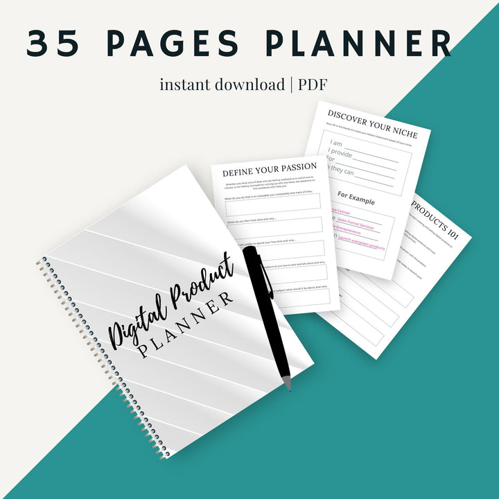 Digital Product Planner - creazives